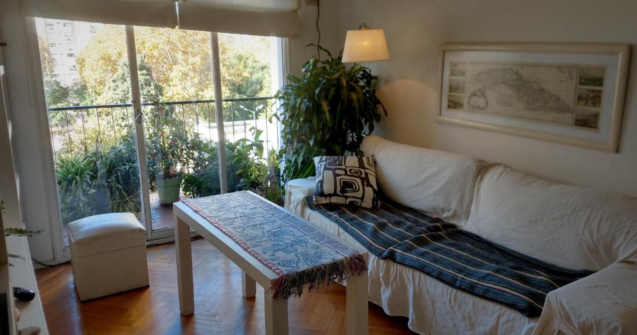 Depto 2 Ambientes Muy Luminoso Con Wifi Y Vista A La Plaza Apartment Buenos Aires Exterior photo